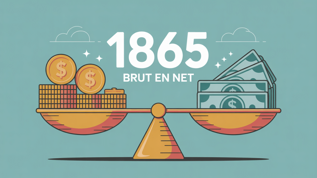 1865 brut en net balance conversion salaire