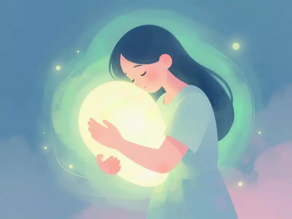 scène apaisante illustrant la guérison des 5 blessures de l'âme