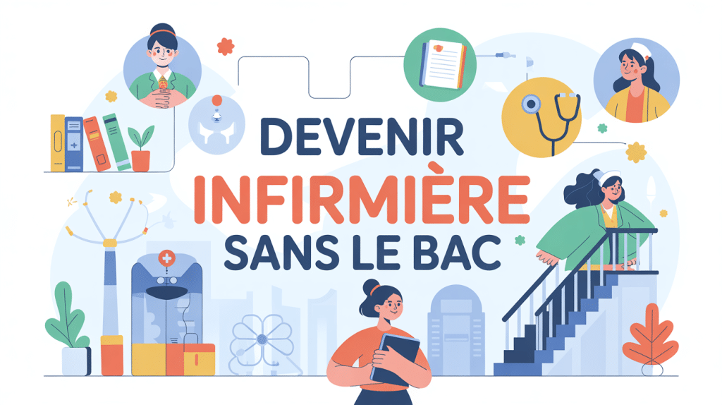 illustration accès études comment devenir infirmière sans le bac