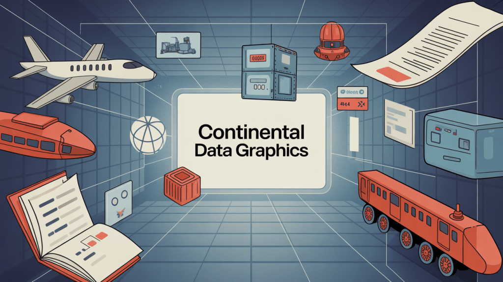 illustration gestion documentaire continental data graphics