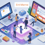 illustration entmarne plateforme scolaire en ligne