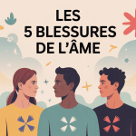 illustration globale représentant les 5 blessures de l'âme