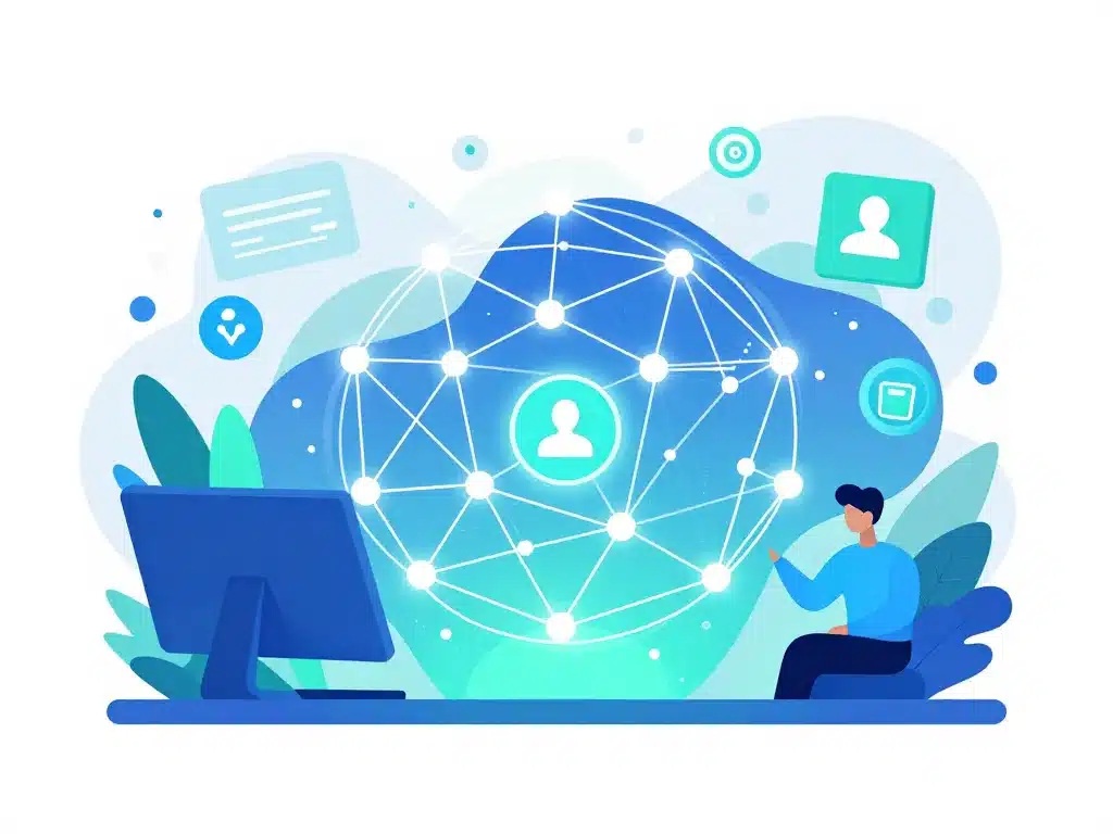 linvos ecosysteme digital illustration