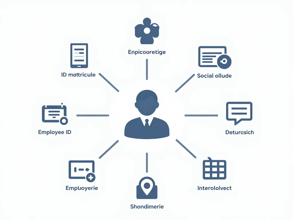 matricule fiche de paie exemple concept et codes