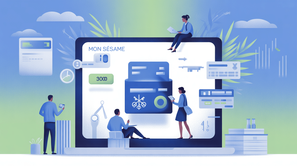 mon sesame ubs écran sécurisé avec cadenas