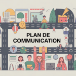 Plan de communication structuré et professionnel