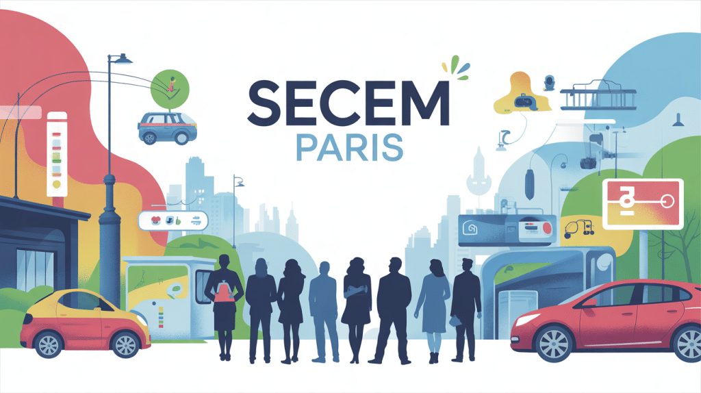 Illustration secem paris salon mobilité durable