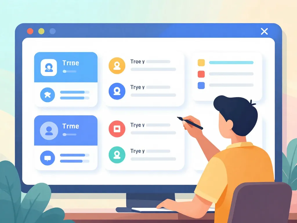 studi connexion illustration tableau de bord étudiant