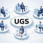 illustration ugs réseau digital