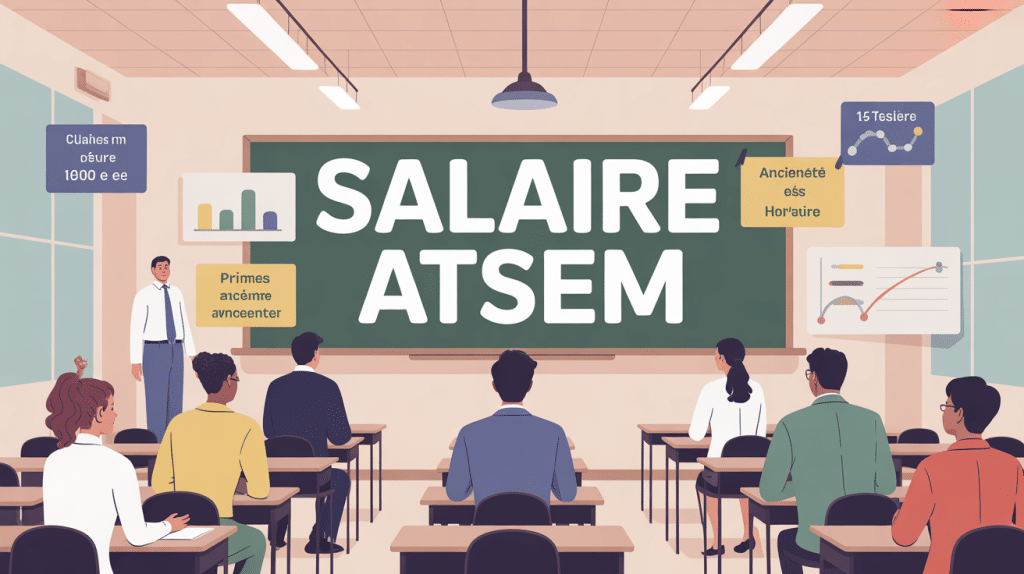 atsem salaire illustration classe progression