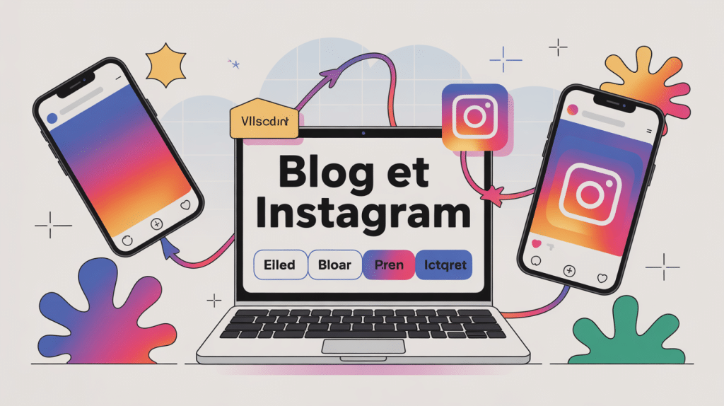 Illustration blog and instagram circulation audience