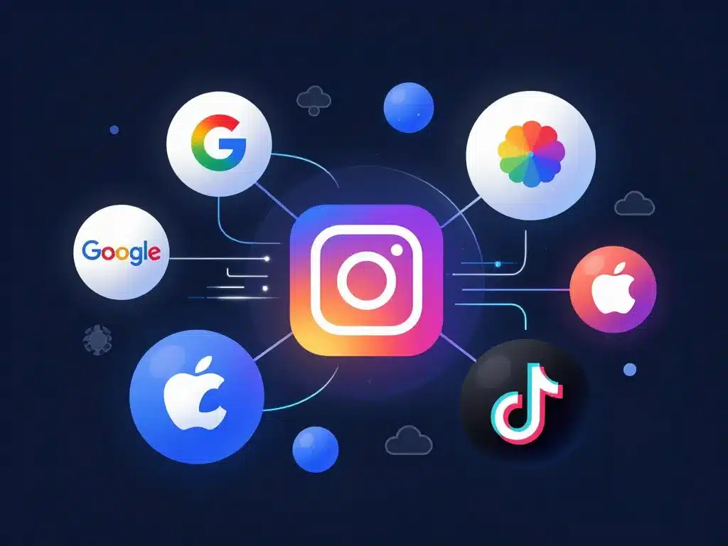 Gafam Instagram nom complet enjeux économiques et concurrence