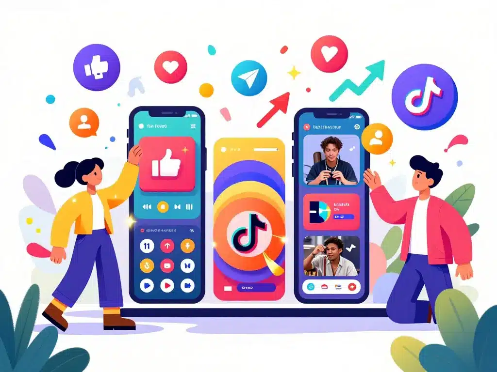 Optimisation contenus taux d'engagement TikTok