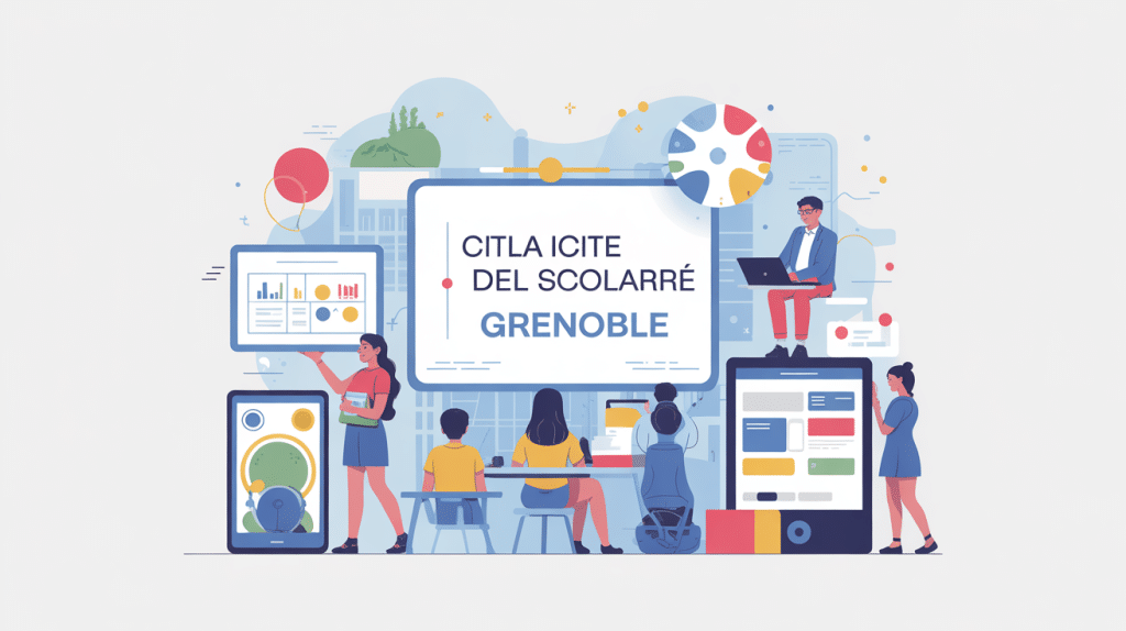 PIA Grenoble plateforme gestion scolaire élèves et parents