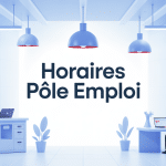 pole emploi horaire visuel agence et services en ligne