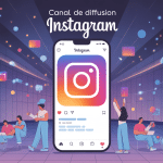 Illustration pourquoi je ne peux pas rejoindre un canal Instagram, version digitale et stylisée