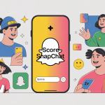 Score snap qui augmente illustration moderne