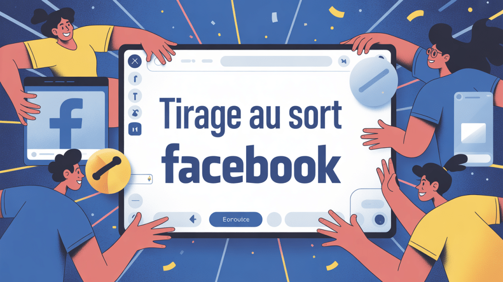 Visuel tirage au sort Facebook jeu-concours en ligne