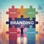 branding definition illustration piliers branding