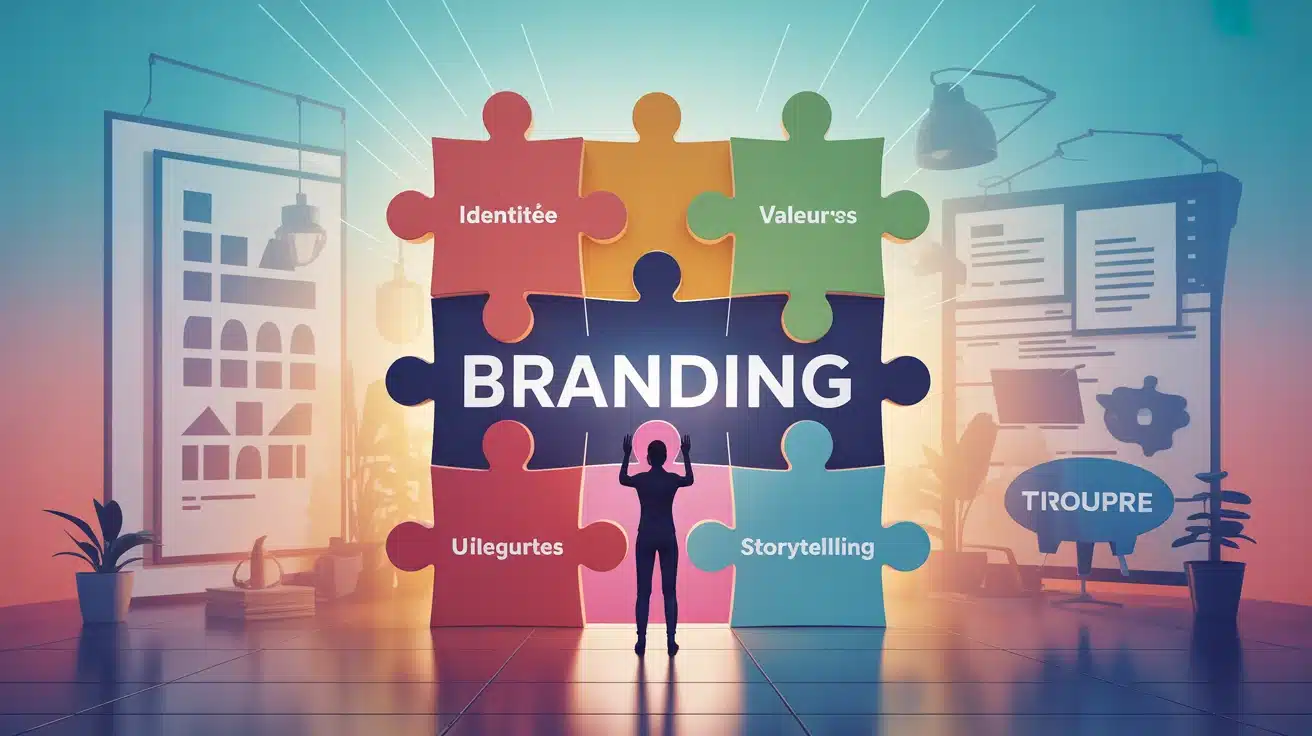 branding definition illustration piliers branding