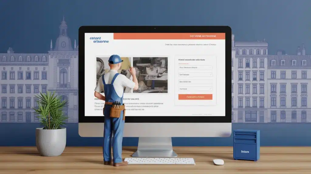 création site vitrine artisan Saint Etienne