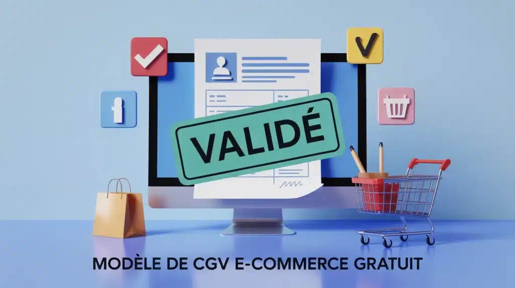 modèle cgv e-commerce gratuit document validé