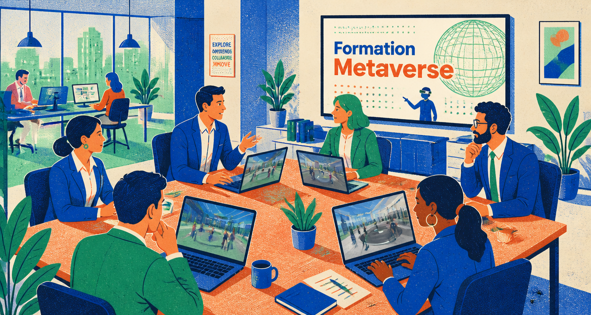 formation metaverse avatars réunion entreprise