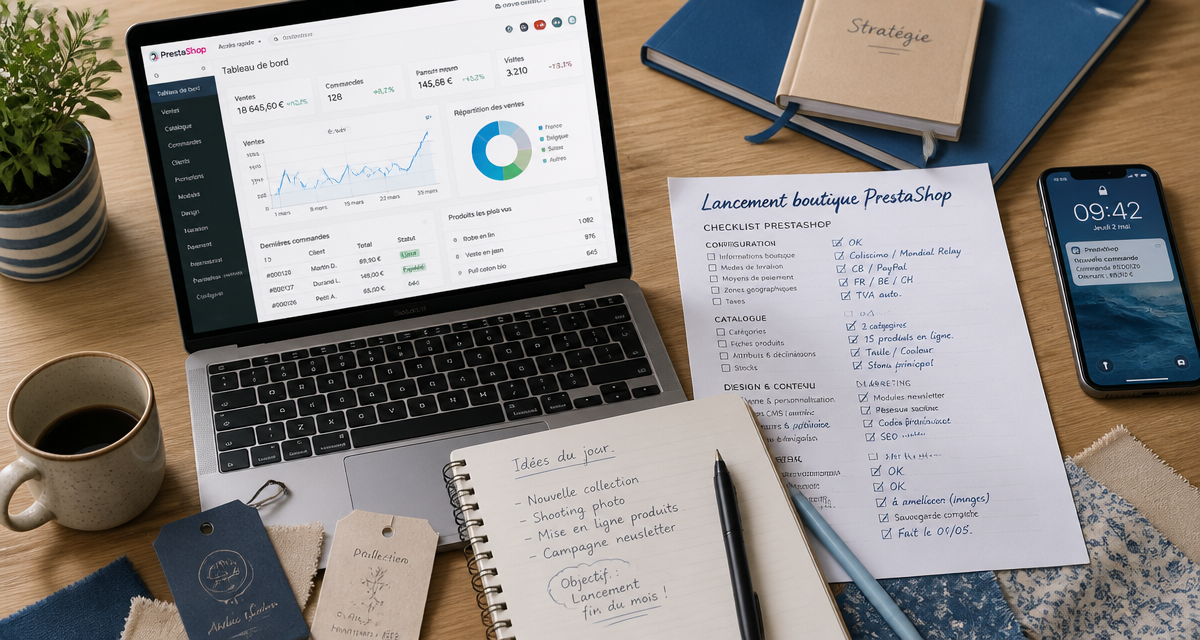 formation prestashop bureau checklist