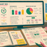 on site seo audit graphique bureau
