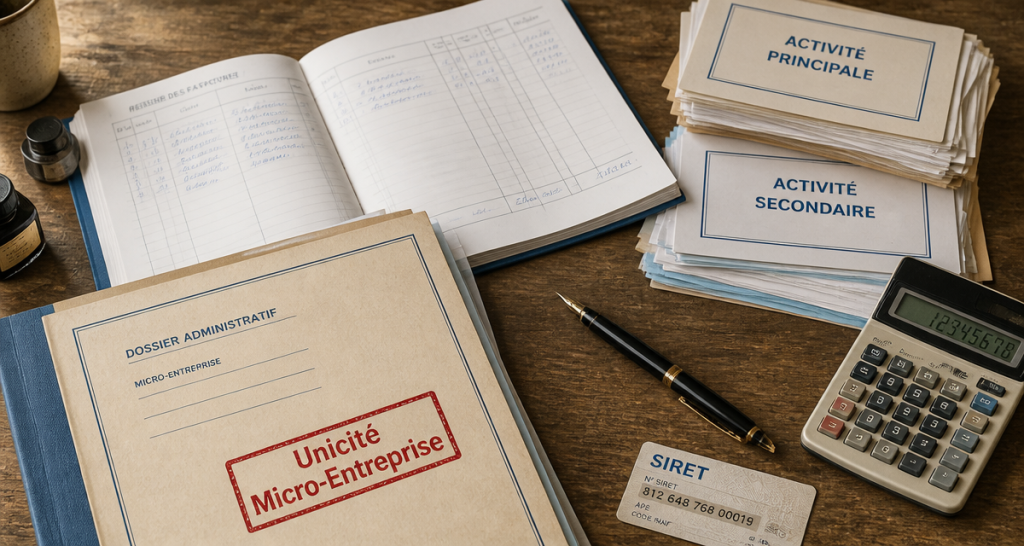 peut on avoir 2 micro entreprise documents siret