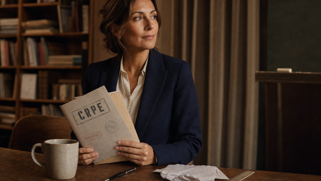Devenir institutrice à 40 ans : reconversion CRPE, photo femme