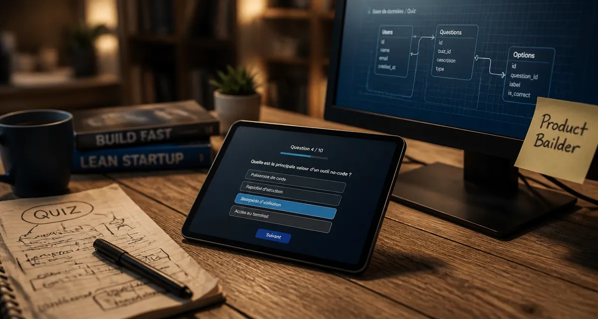 Formation no code : tableau de quiz et certifications RNCP pour choisir votre cursus