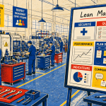 atelier lean manufacturing chaîne de production