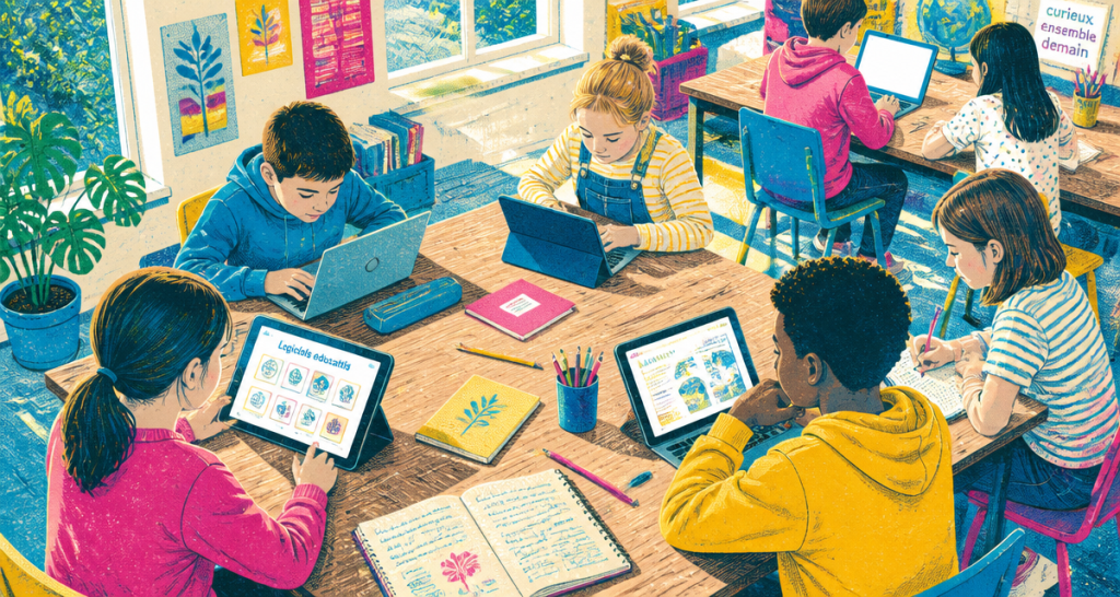 logiciels educatifs enfants sur tablettes