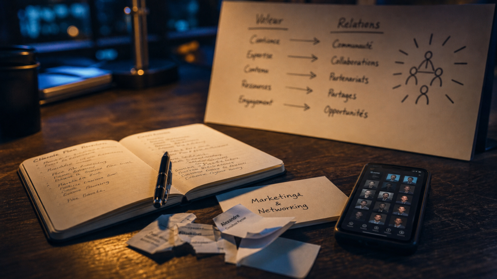Marketing and networking : relations et opportunités business