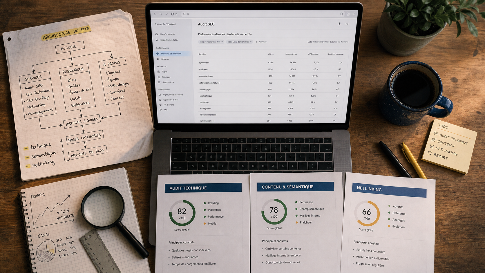 Meilleur formation SEO : critères, audit SEO et Search Console