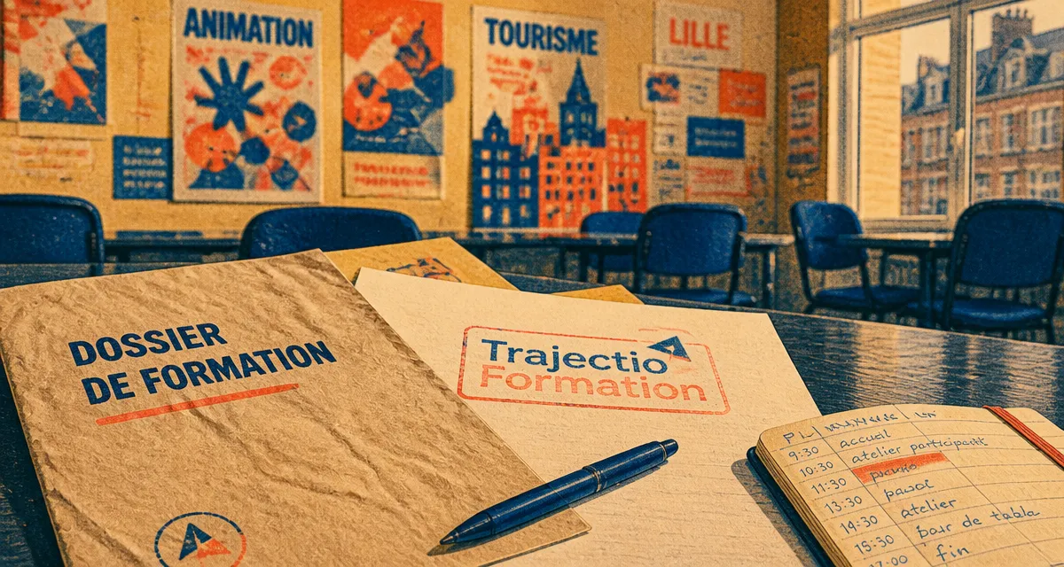 Trajectio formation Lille : dossier de reconversion professionnelle