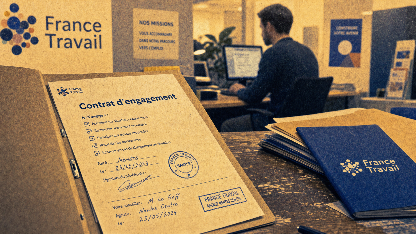 France Travail contrat d engagement : document et accompagnement