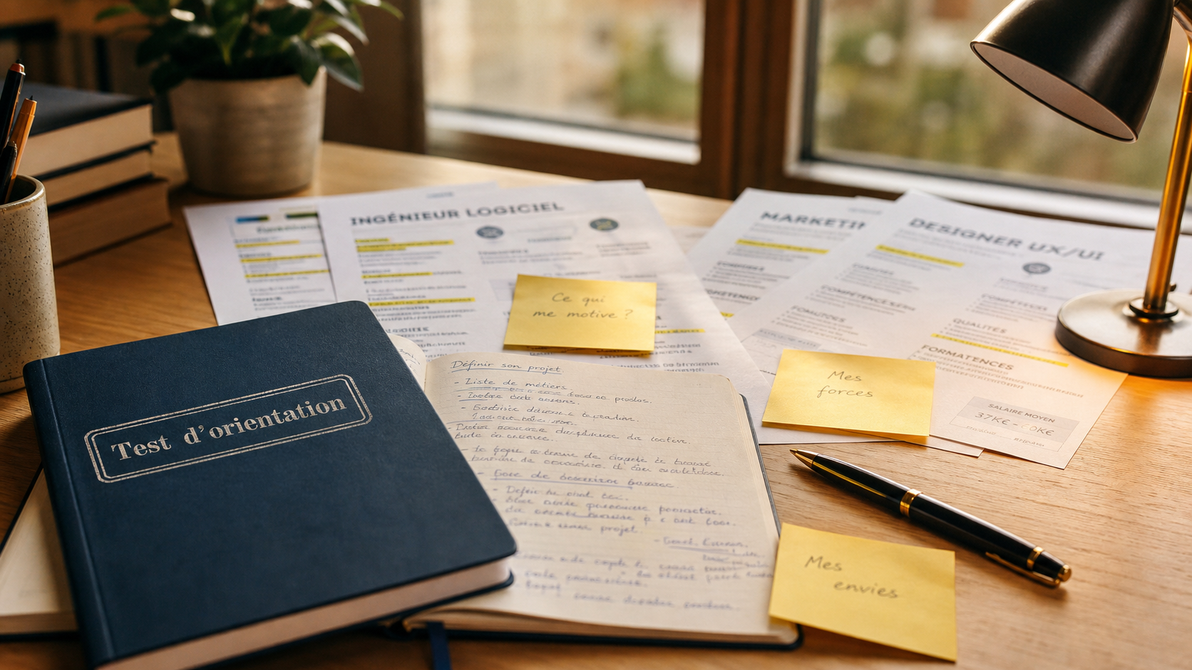 Quel metier est fait pour moi : test orientation et fiches métiers