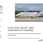 Aviation Website Design.