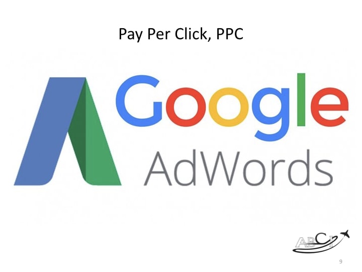 aviation digital marketing strategies - short term strategies include Google AdWords