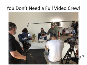 Marketing for Brokers and aviation consultants -you don't always need a full video crew! 