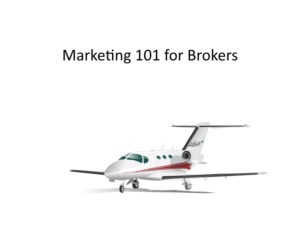 aviation marketing for brokers