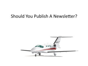 Should you publish a printed newsletter? 