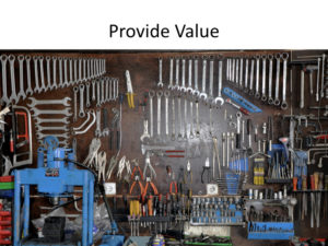 A good printed newsletter should provide useful information, tips and tools. 