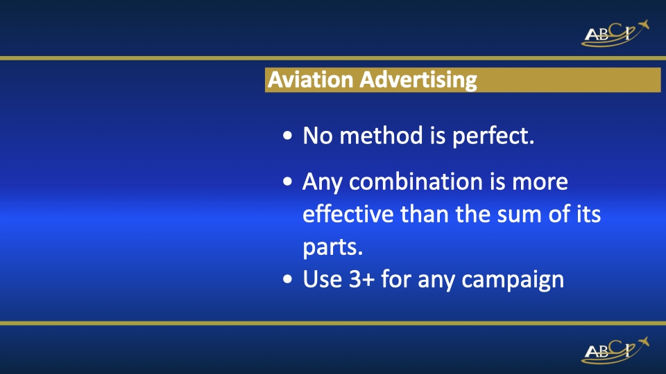Aviation Advertising Factors