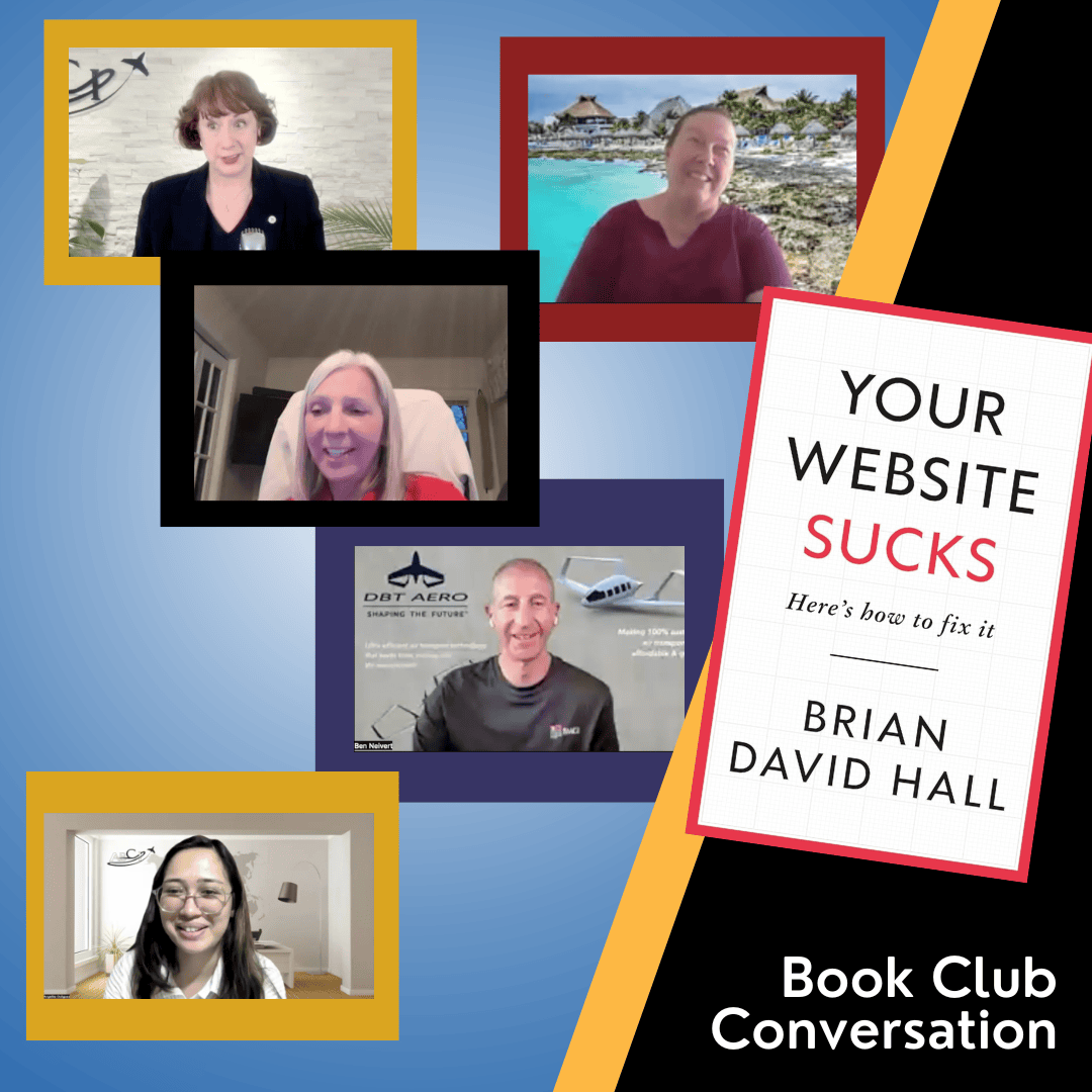 Aviation Website Design Discussion - Your Website Sucks Book Club