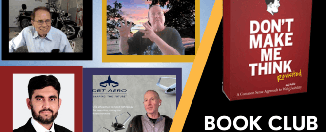 Book Club - Don't Make Me Think with Author Steve Krug - Aviation Website Design
