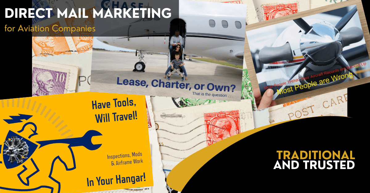 Aviation Direct Mail Marketing