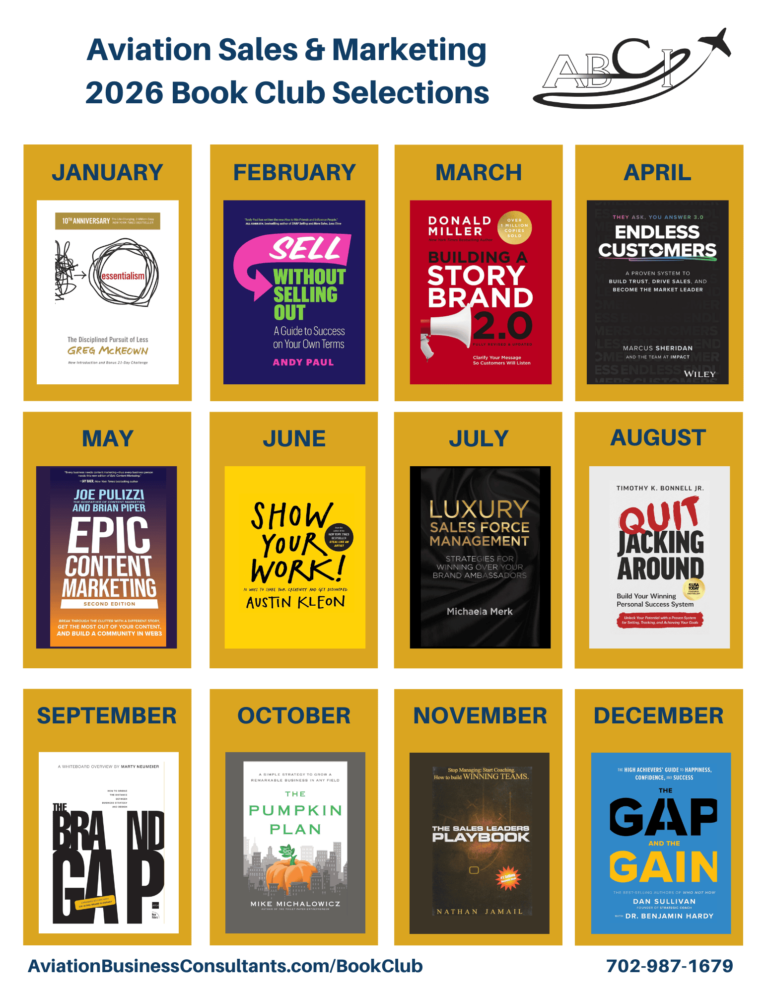 2026 Book Club Selections